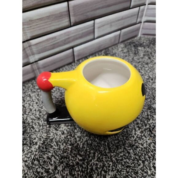 Zak! Pac-Man Ceramic Coffee Mug Retro Classic Smiling Pac-Man - Picture 2 of 8
